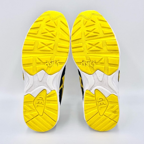 Asics Gel Diablo ‘Welcome To The Dojo’ Sun Logo Yellow Black Sneaker Men’s Sz 10 - Picture 10 of 11